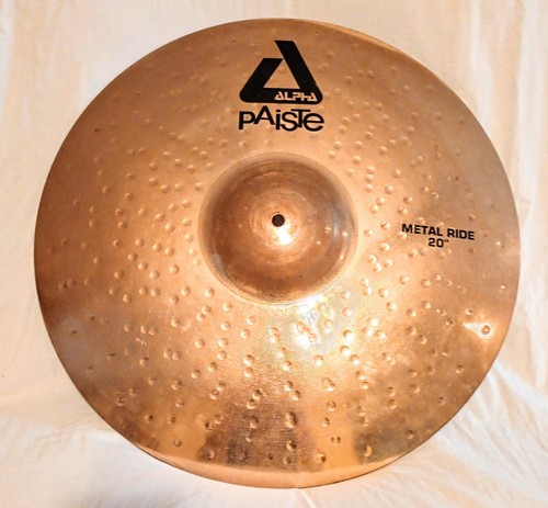 Paiste metal ride dia - metal, free