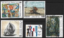 FRANCE - série de 5 timbres