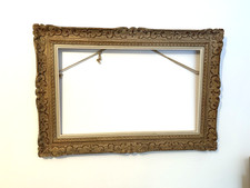 CADRE MONTPARNASSE 89x61cm CADRE ANCIEN BOIS PARIS