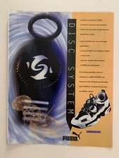 PUBLICITE 1998 - SNEAKERS - PUMA DISC SYSTEM XTG