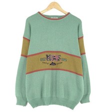 Rare Vintage Années 90 Pull Navigateur Explorateur Hommes Nd7 Taille XL