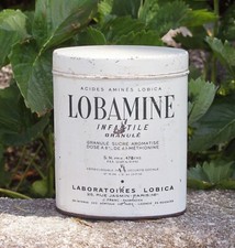 Boîte en fer LOBAMINE Infantile granulé Laboratoire Lobica Paris