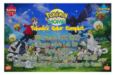 Pokémon Epée Bouclier : 8G Pokedex GALAR 555 Pokemon NON SHINY