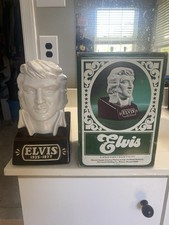 Elvis bust in original box 