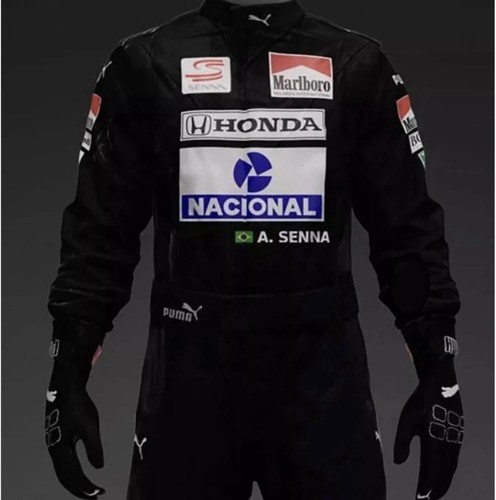 Ayrton senna black kart - ayrton,