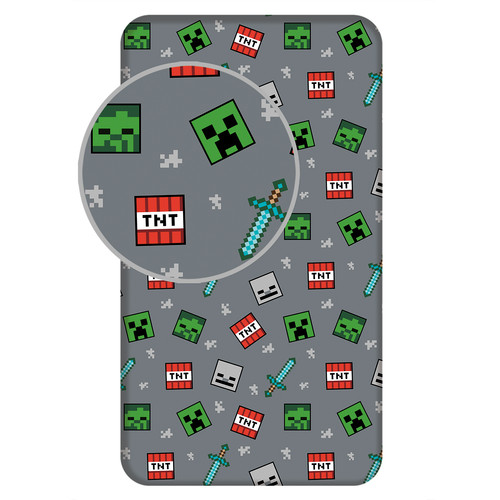 Minecraft housse matelas 90 - housse, de