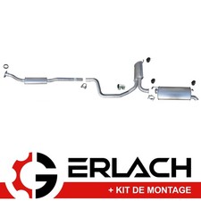 Echappement silencieux pour Citroën XM 2.1 TD 12V 438