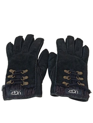 Ugg gants cuir dames - gants,