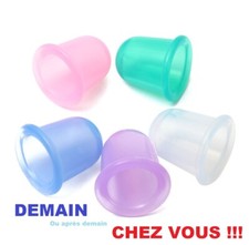 Ventouse Silicone Anti Cellulite "cellublue" Massage minceur palper rouler 