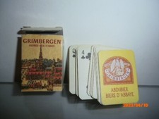 MINI VIEUX JEU DE 54 CARTES GRIMBERGEN 4x6