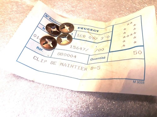 Clips original fixation des - x4,