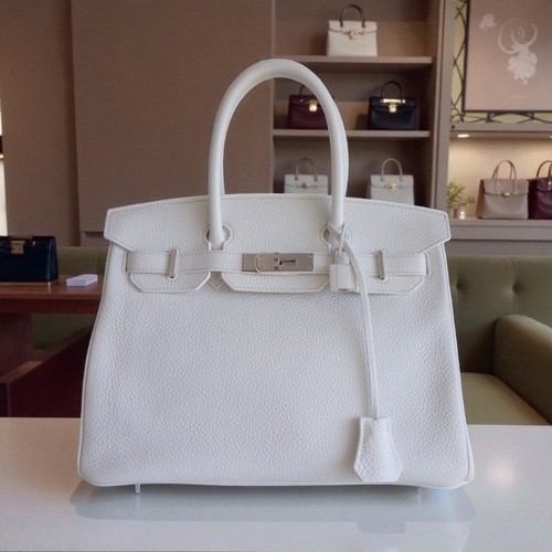 Sac hermes birkin blanc - sac,