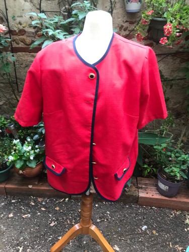 Veste rouge noir - noir,