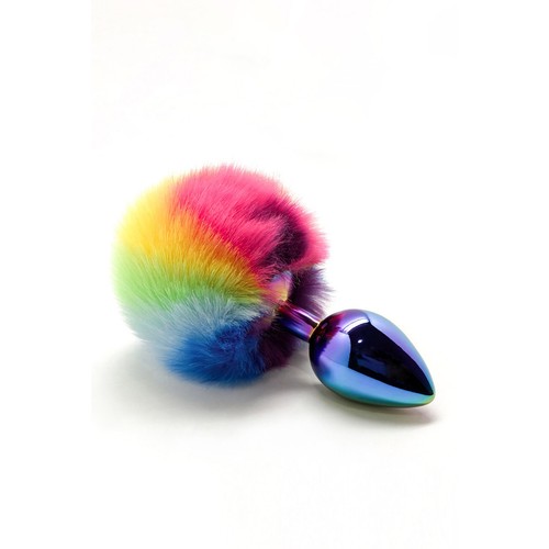 Plug anal métal rosebud - plug,