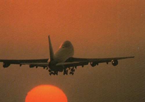 V15 avion cpsm boing 747 - /,