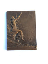 Plaquette Bronze inondations