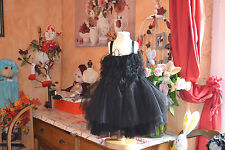 robe neuve repetto froufrou noir   4 ans en PROMOTION