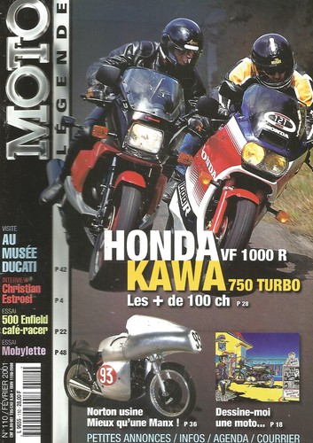 Moto legende 110 honda - legende, vf