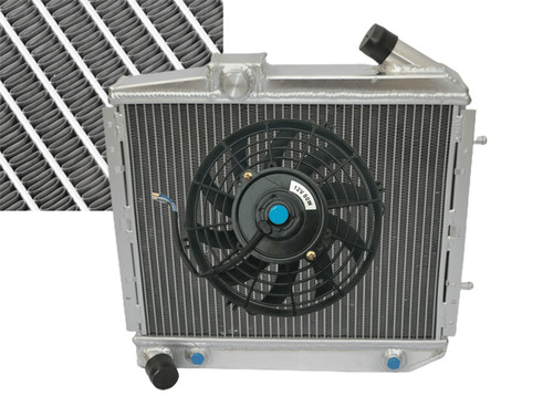Aluminium radiateur fan pour - aluminium,