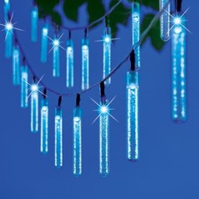 5.8m Solaire 20 LED Bleu Bulle