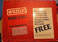 Rare NEW IN BOX Eumig Mark S