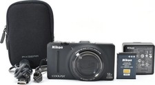 Appareil Photo Numérique Nikon Coolpix S9300 Noir 16.0MP 18x【EXCELLENT ÉTAT...