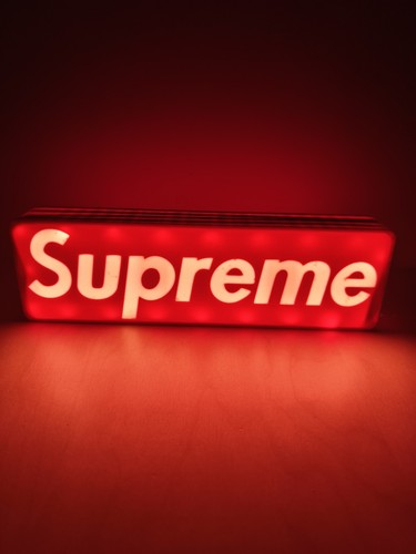 Supreme boîte lumineuse - , ou