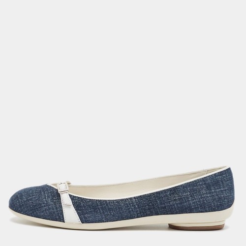Ballerines bleues denim et - ballerines,