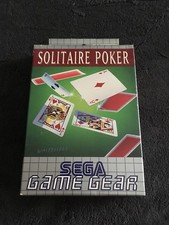 Sega Game Gear neuf Solitaire