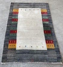 Tapis 195x130cm gabbeh Persan Teppich Alfombra Carpet rugs Moderne Tappeto Teppe