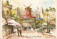 PARIS carte postale  vintage