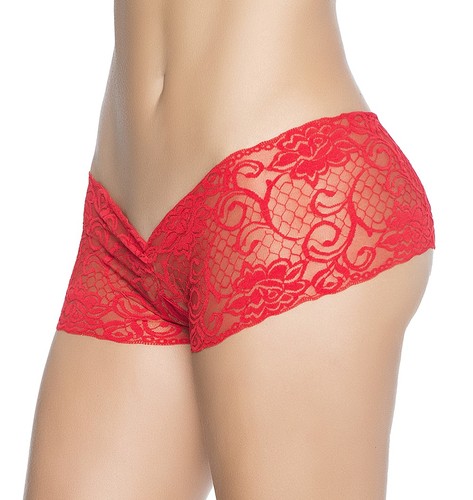 Shorty ouvert entrejambe - shorty, à