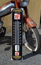 plaque émaillée SAINT RAPHAEL QUINQUINA thermomètre 70 cm boissons