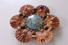 Souvenir Bord de Mer Coquillages La Rochelle Vintage