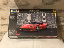 Maquette REVELL 1/24 FERRARI 458 ITALIA  N° 07141, sous blister, non assemblée.