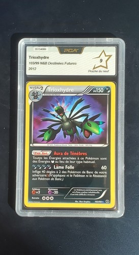 Carte pokémon trioxhydre - carte,