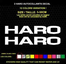 2 HARO BIKE  autocollant