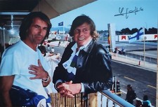 photo signée Jacques Laffite Ligier F1 Formule 1 Paul Ricard 