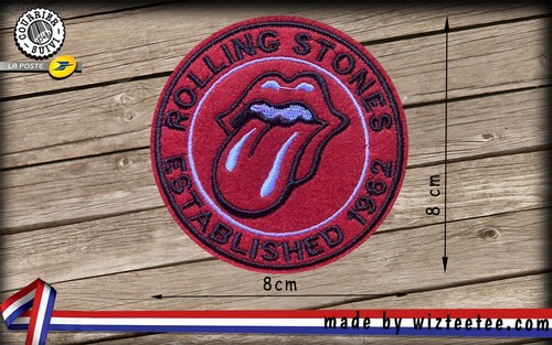 écusson rolling stones patch - écusson, ,patch