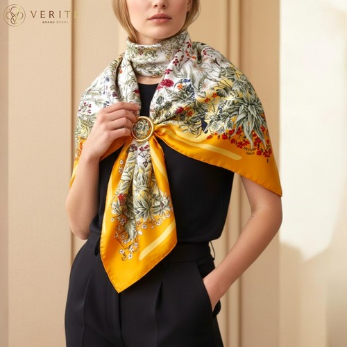 Rare vintage foulard soie - foulard,