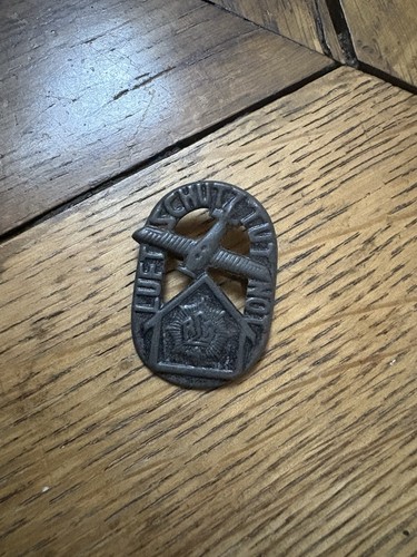 Badge flb luftschutz - du, tut