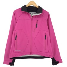 Veste Douce Vintage Columbia Femme Coupe-Vent Randonnée Rose EM2 Taille M