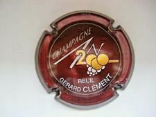 Capsule CLEMENT Gérard - An 2000 - Contour Bordeaux - Sur n° 615 -