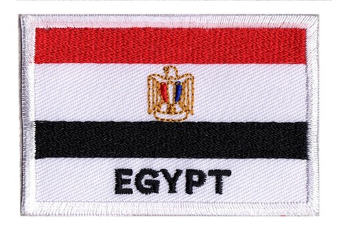 Ecusson drapeau egypte patch - egypte,