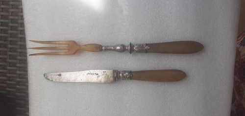 Anciens couverts corne - anciens,