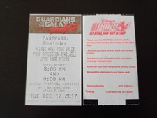 FASTPASS Disney Disneyland USA