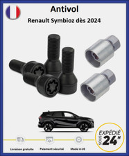 Ecrous antivol de roues noir