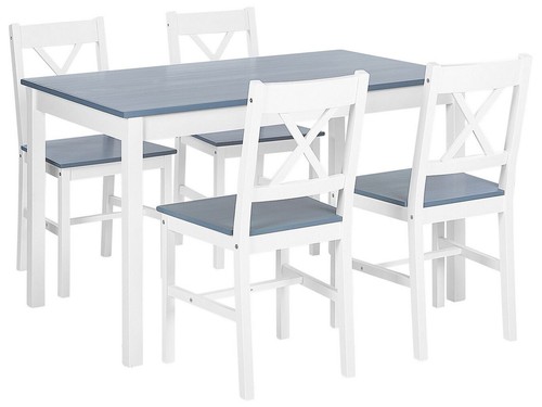 Beliani table chaises - table, 4