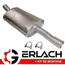Silencieux intermediaire pour