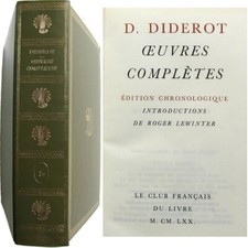 Oeuvres complètes édition
